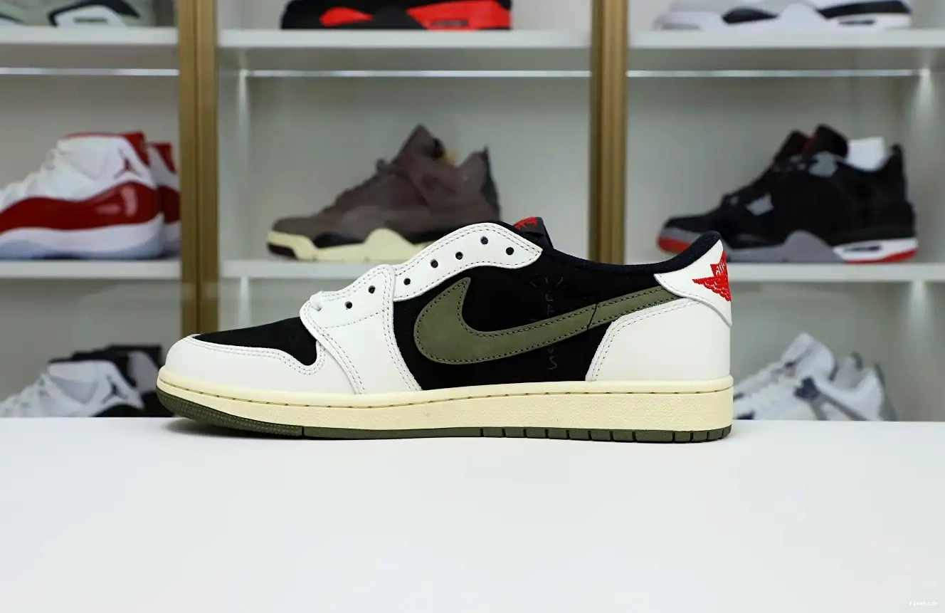 TRAVIS JORDAN SCOTT “Olive” LOW AIR 1 OG X NIKE 0503